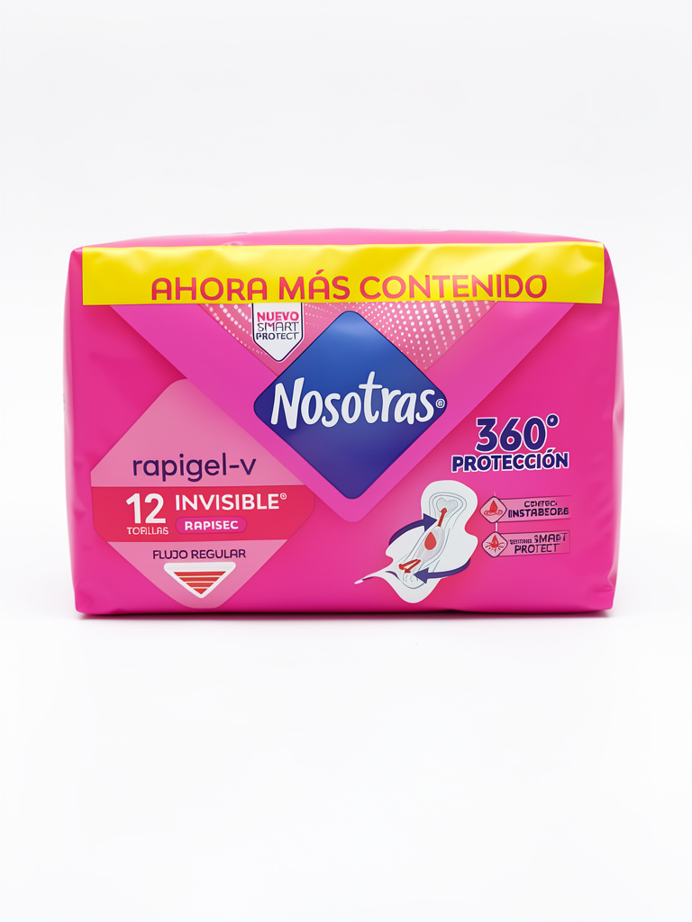 Toallas Nosotras Rapigel x12 unidades