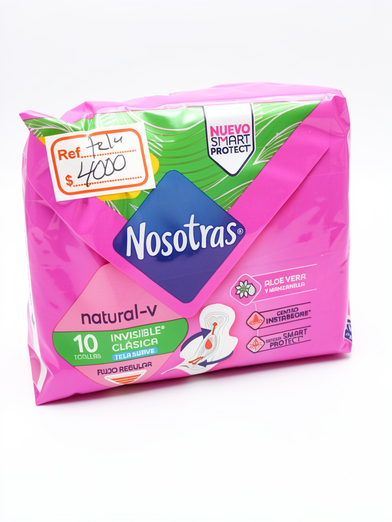 Toallas Nosotras natural x10und