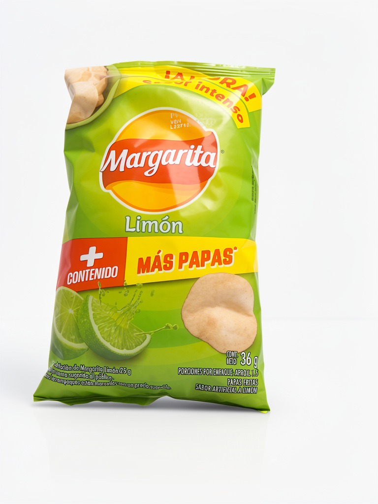Papas margaritas limón x36