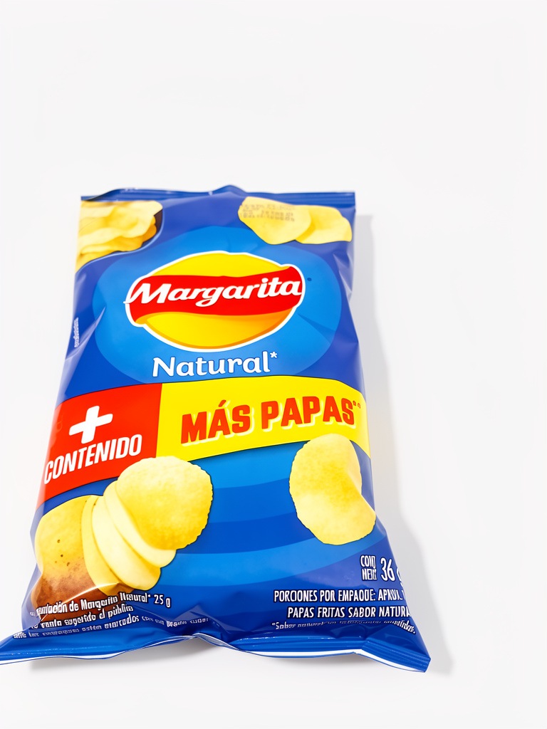 Papas margaritas natural x36gr