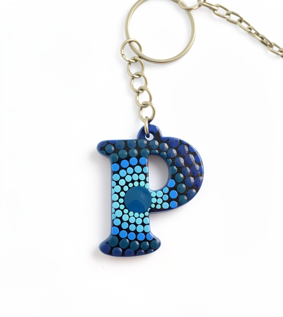 Llavero P azul