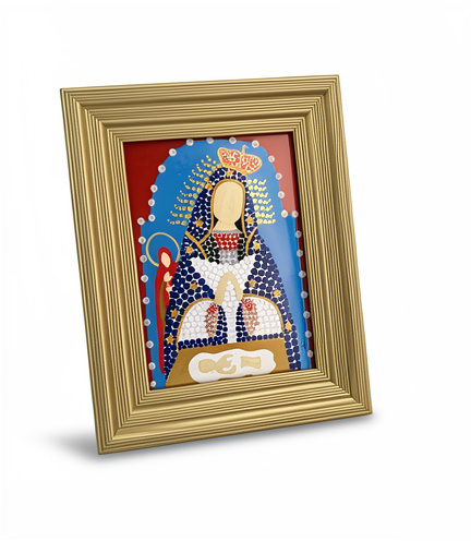 Cuadro 5x7 Dorado