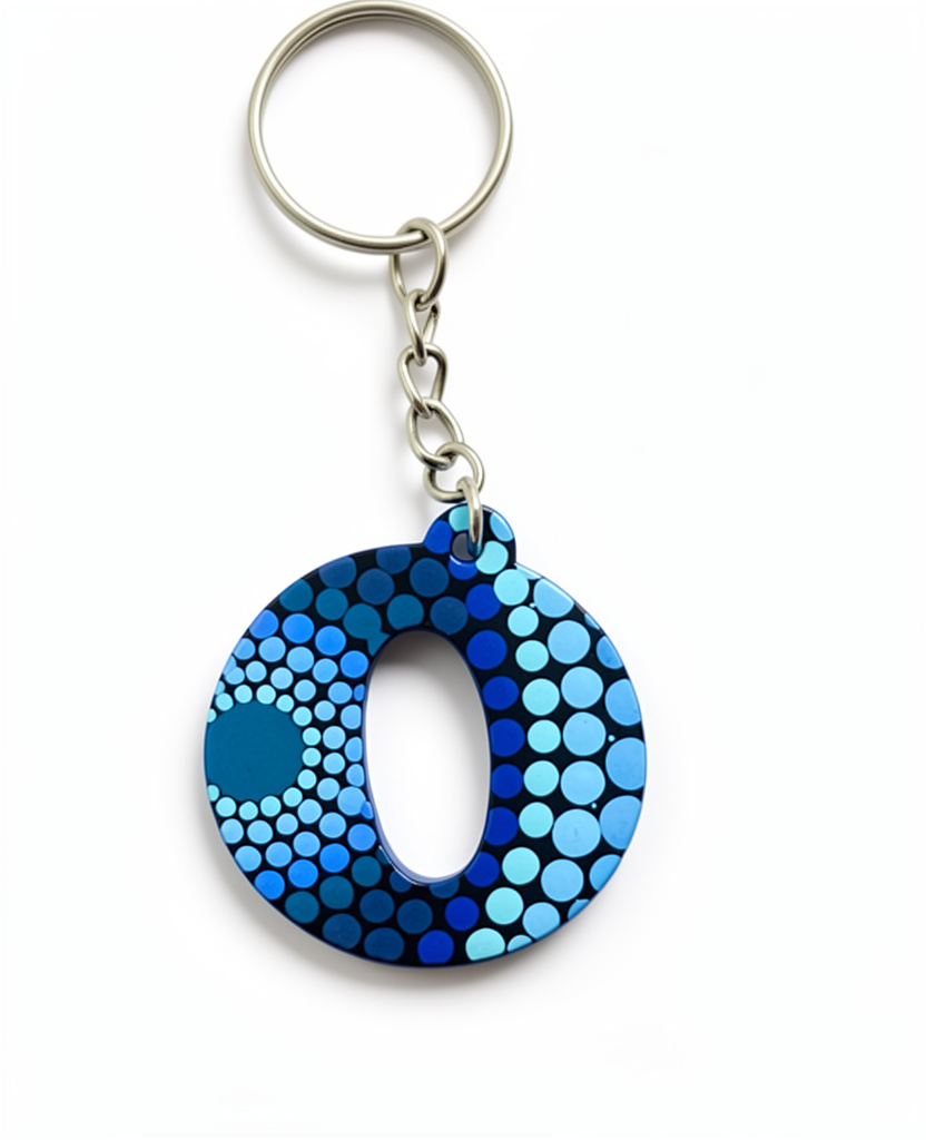 Llavero O azul