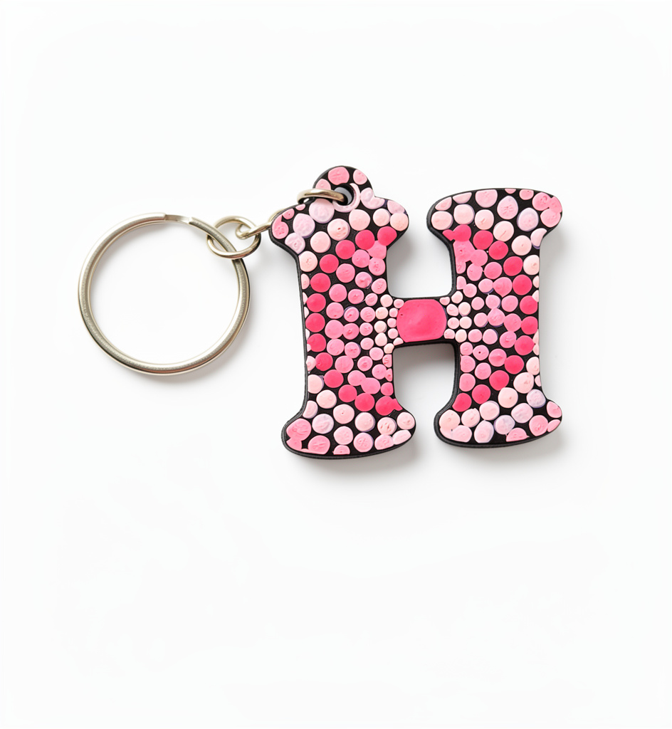 Llavero H rosa
