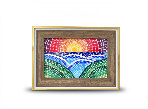 Cuadro 4x6 playa