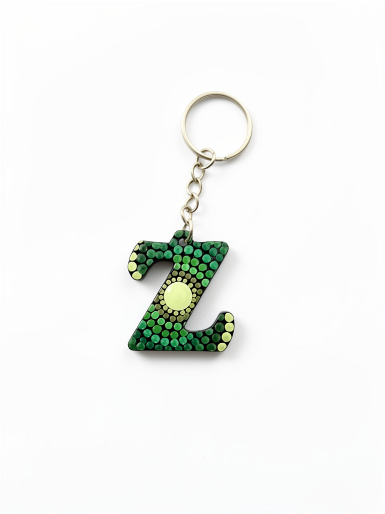 Llavero Z verde