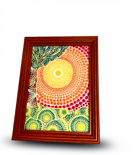 Cuadro 4x6 bosque
