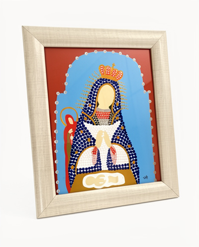 Cuadro 8x10 Crema