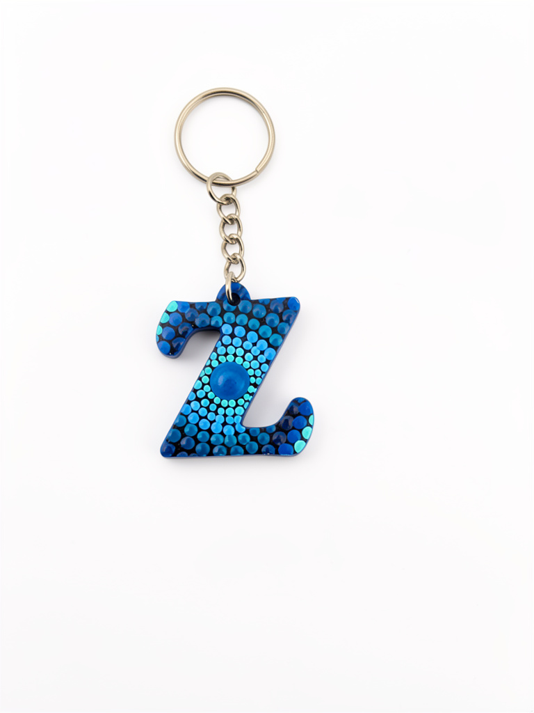 Llavero Z azul