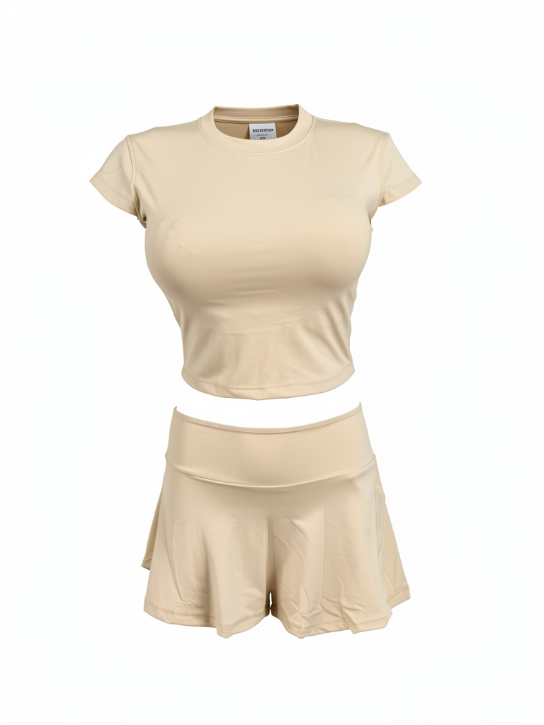 Set falda short