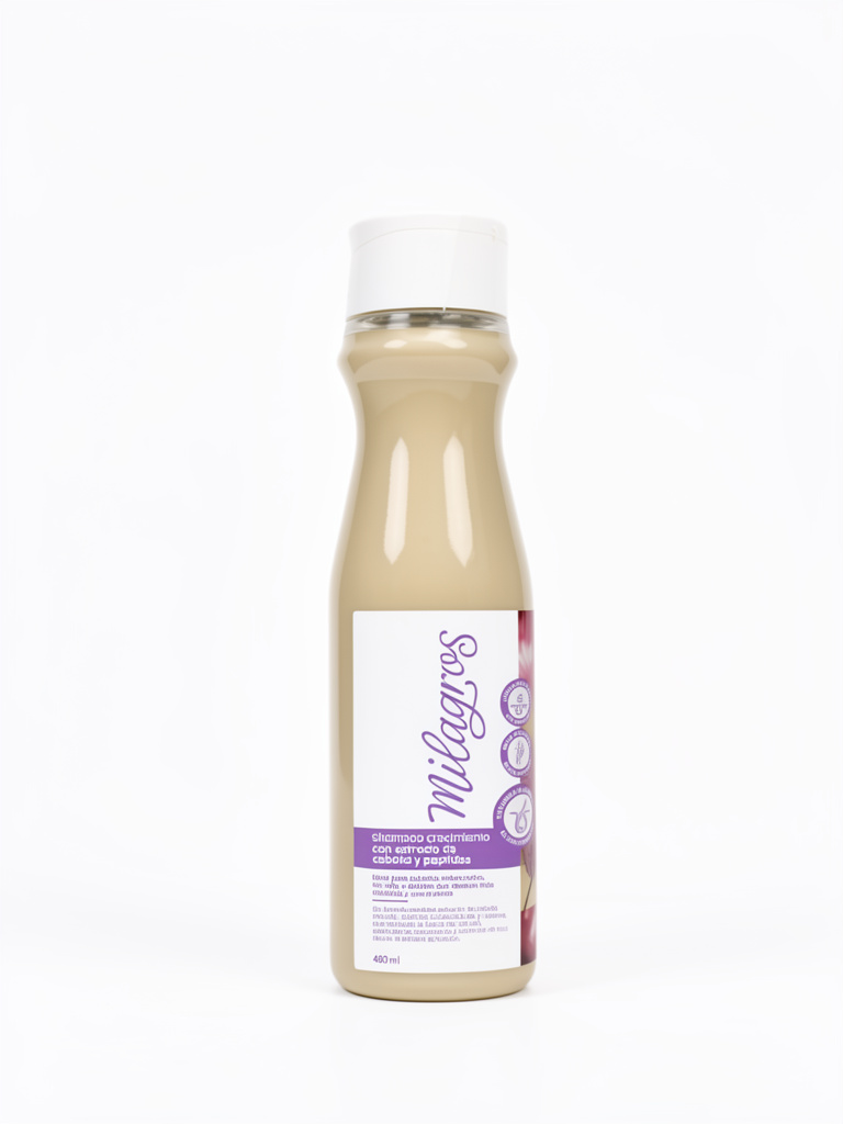Shampoo crecimiento cebolla y peptidos 450ml