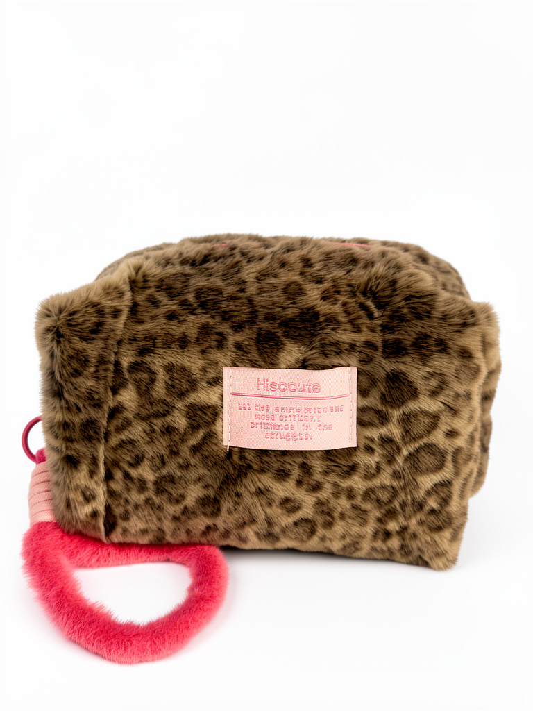 Cosmetiquera leopardo pequeña