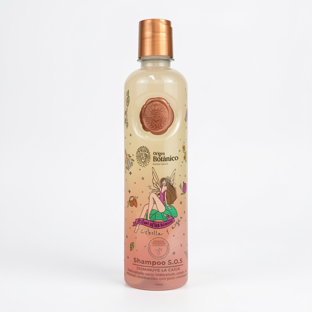 Shampoo S.O.S. Cebolla Origen Botanico