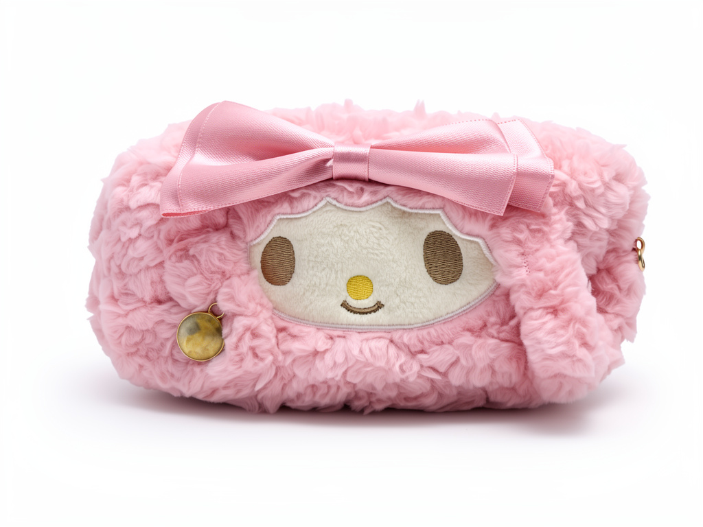 Cartera Kurumi rosada