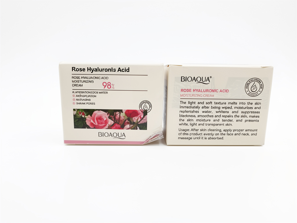 Crema Facial Rose Hyaluronic Ácid BIOAQUA 50g