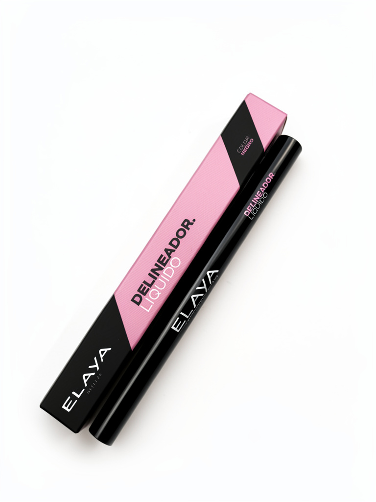 Delineador liquido negro Elaya