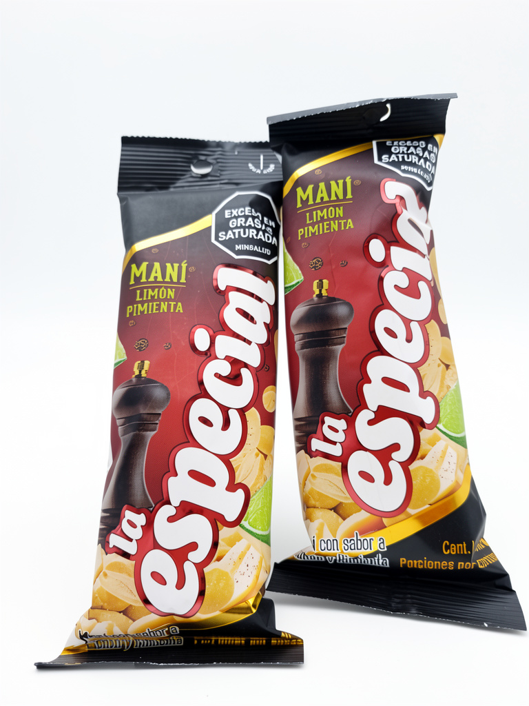 Maní limón pimienta, La especial