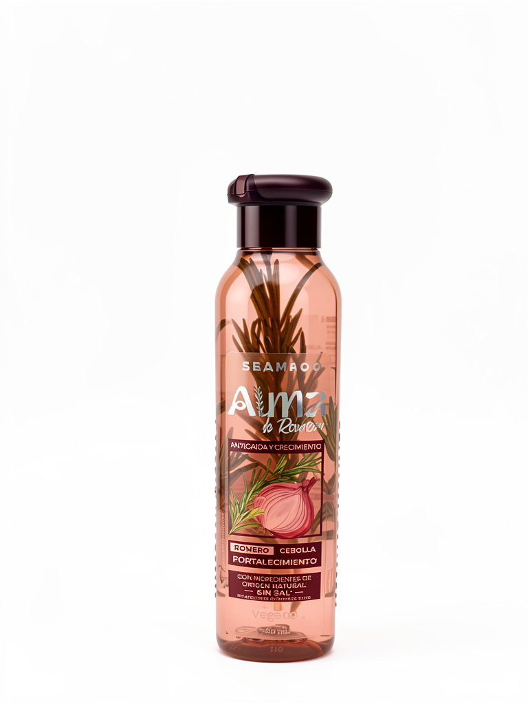 Shampoo Alma de Romero y Cebolla vegano 500ml