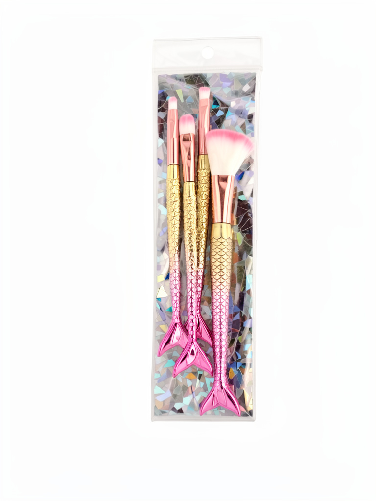 Set Brochas sirena x 4