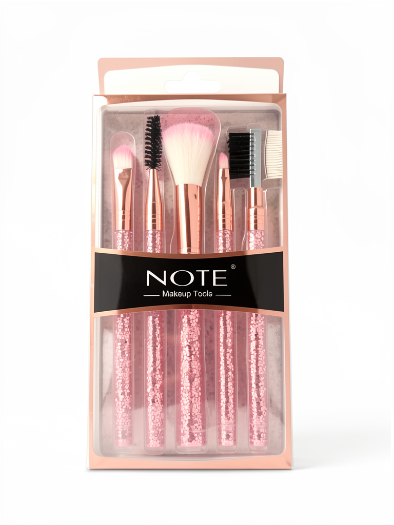 Set Brochas Rosa Note