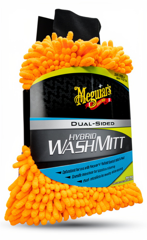 DUAL-SIDED HYBRID WASH MITT