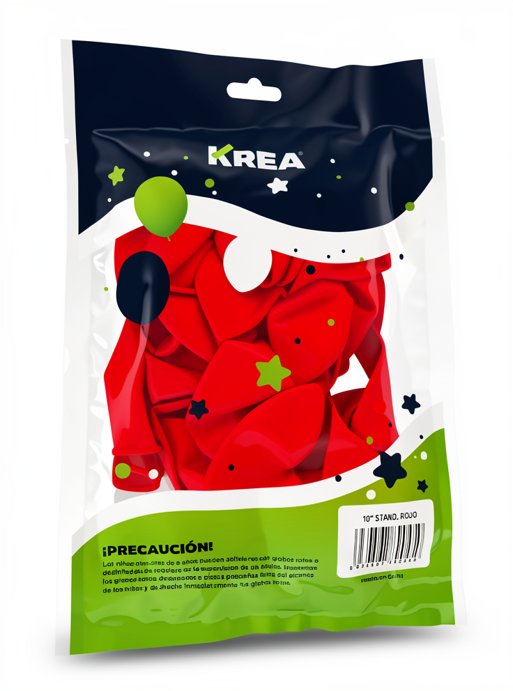GLOBO ESTANDAR ROJO KREA