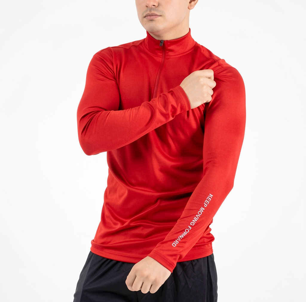 BUZO ROLLING HOMBRE ROJO
