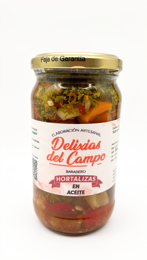 Hortaliza en aceite 500 Gr