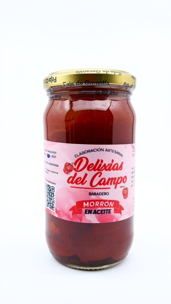 Morron en aceite 500 Gr