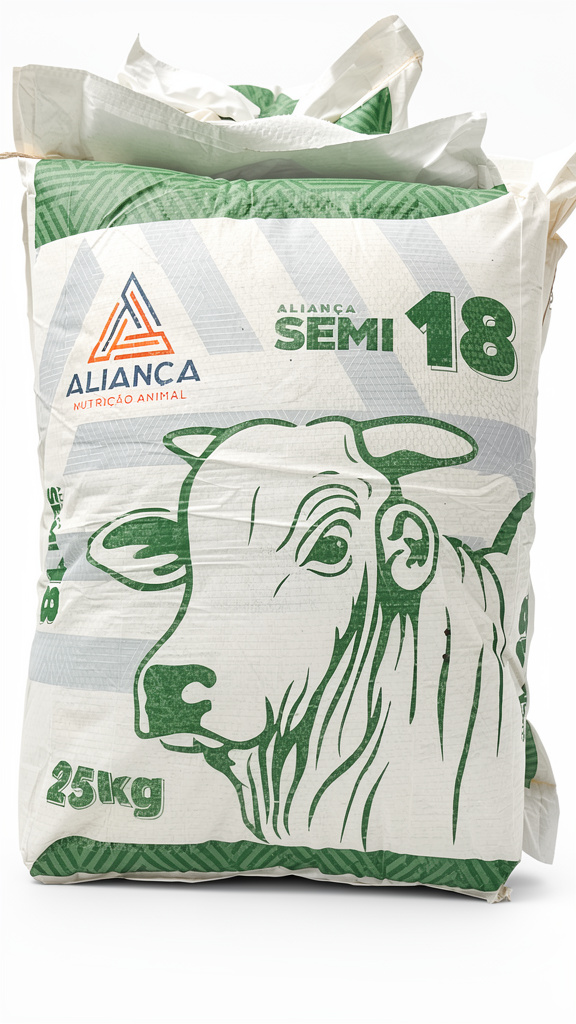 Ração Bovina Semi 18 25kg