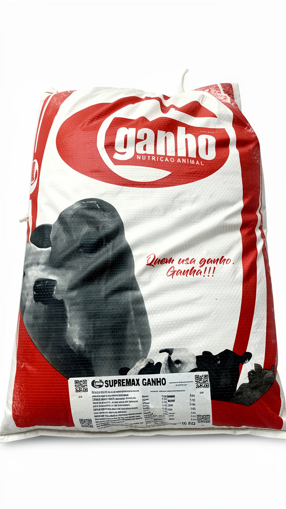 Sal Mineral Ganho Supremmax alimento animal 30Kg