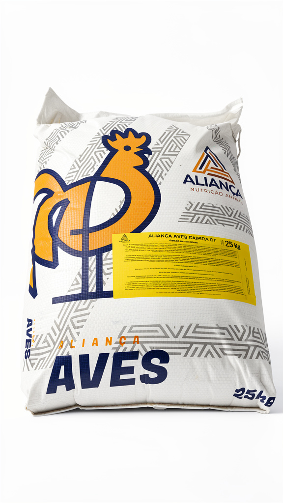 Ração Aves Aliança 25kg