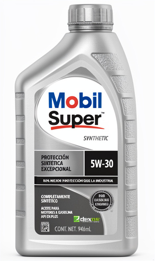 Aceite MOBIL SUPER SAE 5W-30 946 ml