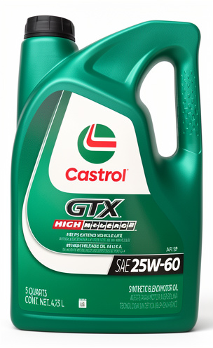 Aceite CASTROL GTX SAE 25W-60 4.73 L