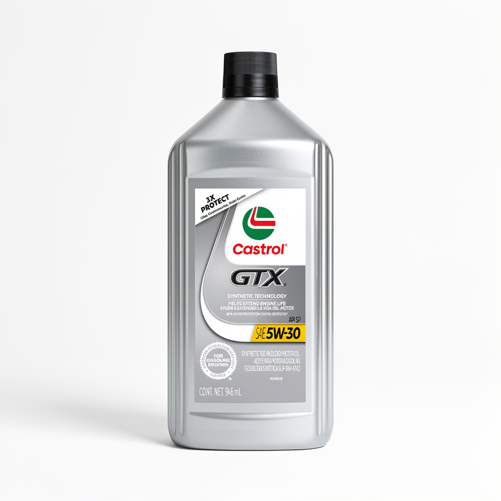 Aceite CASTROL GTX SAE 5W-30 946 ml
