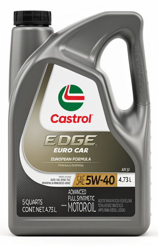 Aceite CASTROL EDGE SAE 5W-40 4.73 L