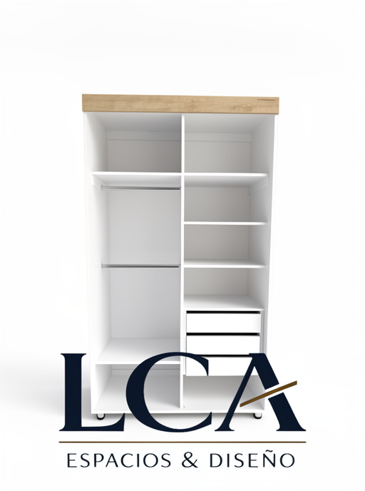 Closet de 1.30 x 2.20 metros