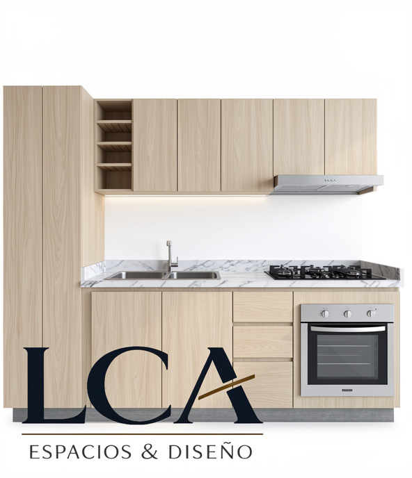 Cocina integral de 2.5 metros