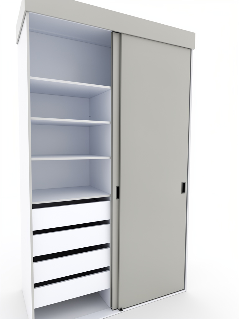 Closet de 1.60 x 2.30 fabricado en melamina rh