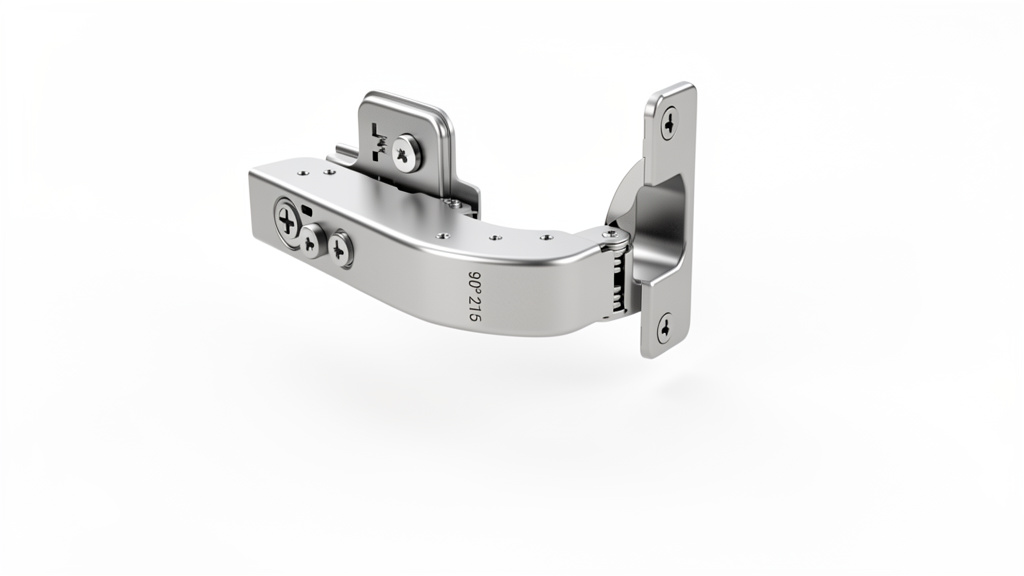 DTC PIVOT-PRO C80 BISAGRA 90 PARA MUEBLE ESQUINA CLIP ON CIERRE SUAVE 52MM CON TARUGO M10
