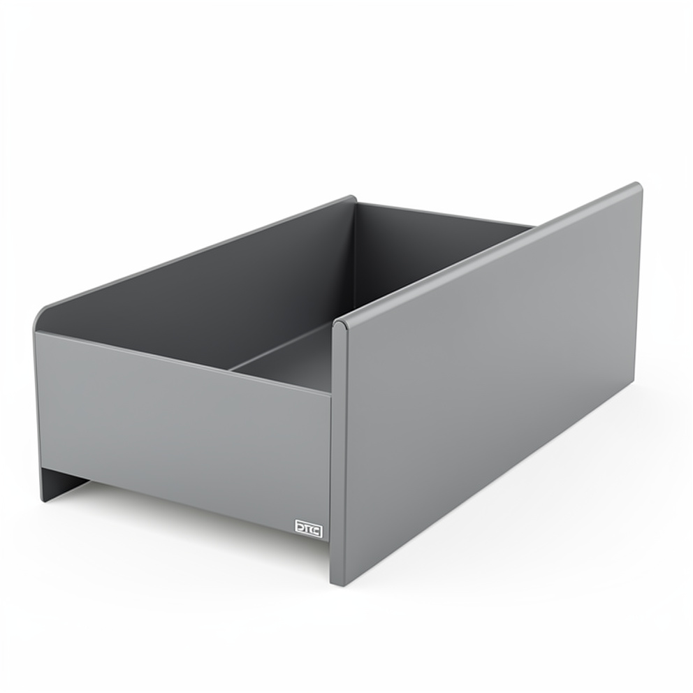 DTC MAGIC STAR PLUS CAJÓN MEDIO CIERRE LENTO 126x400MM 40KG GRIS MATE