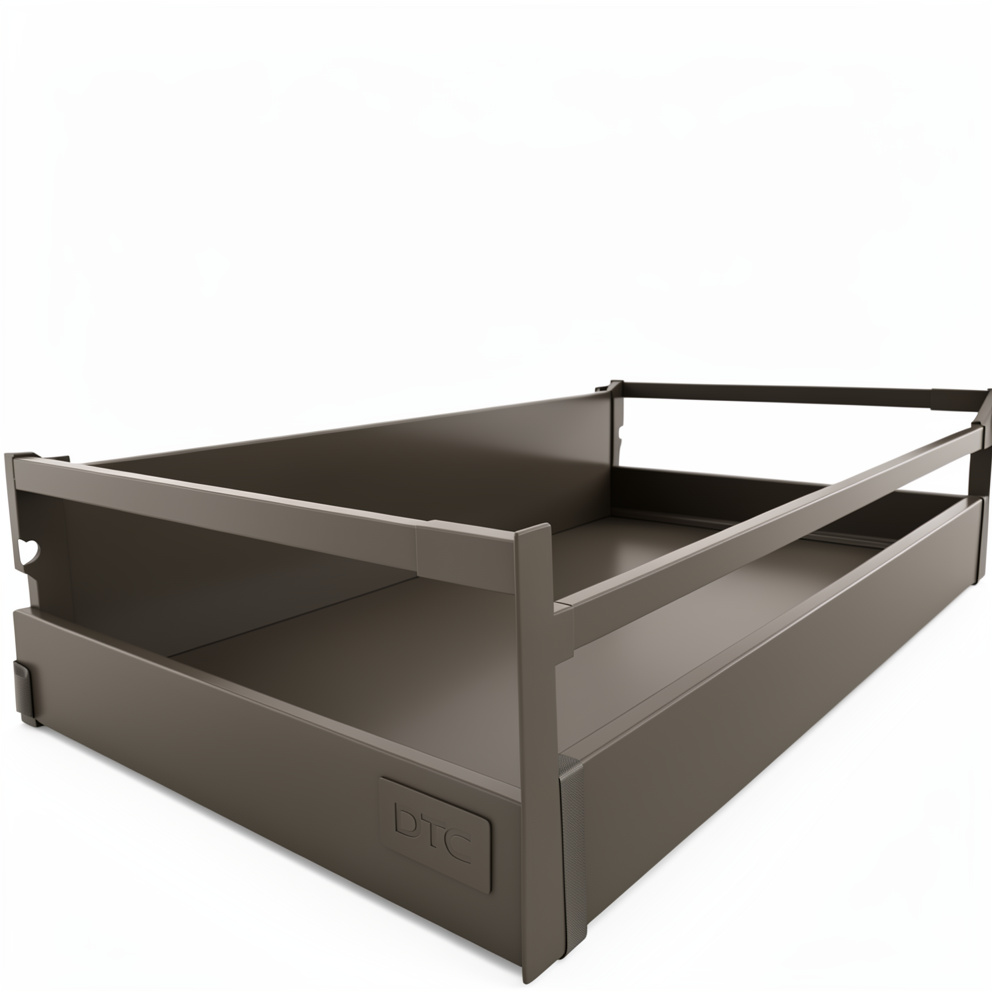 DTC FRENTE METÁLICO 1.100MM PARA CAJÓN INTERIOR MEDIO GRIS MATE