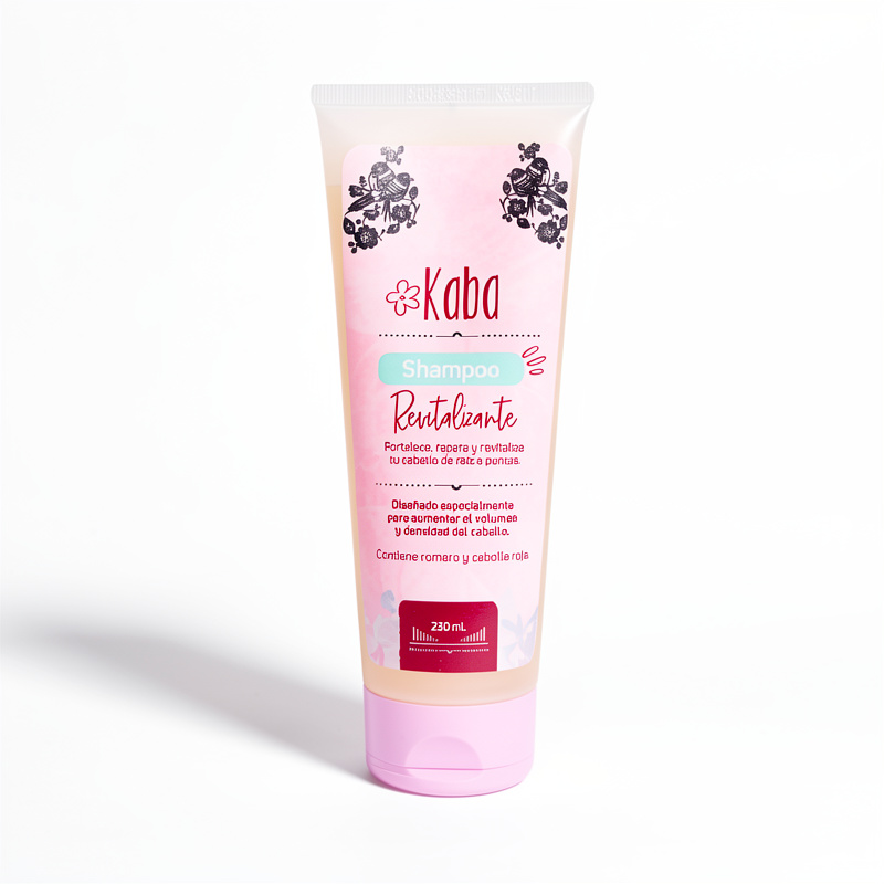 Shampoo Revitalizante Kaba: Cabello Fuerte y Abundante 230ml