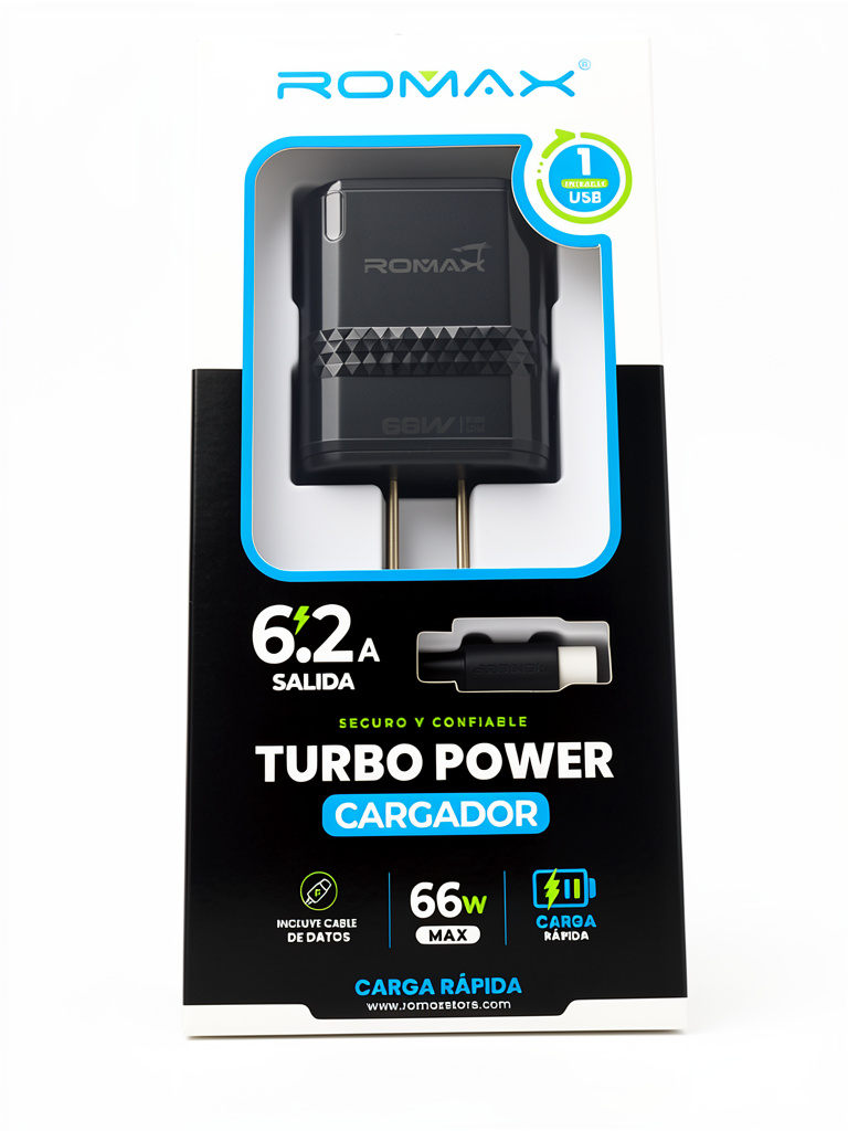 Cargador romax tc turbo p