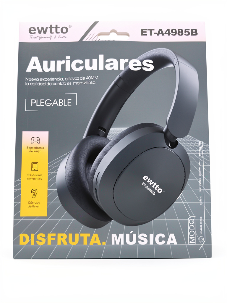 Audifono ewtto wincha plegable