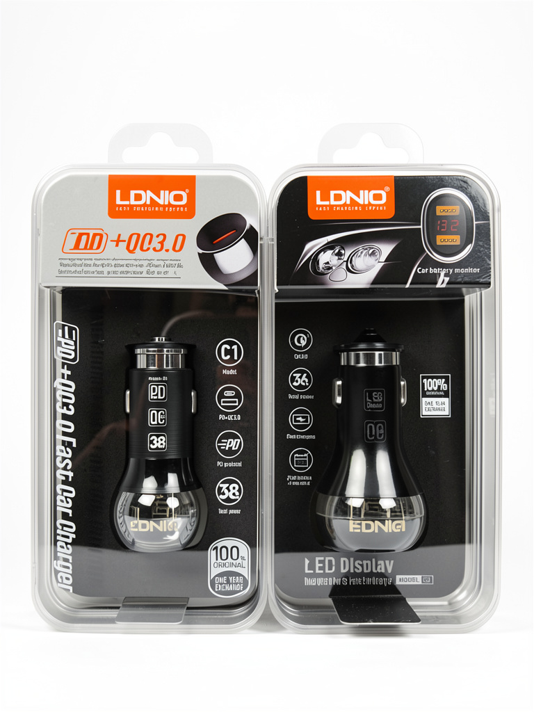Cargador auto ldnioQ03