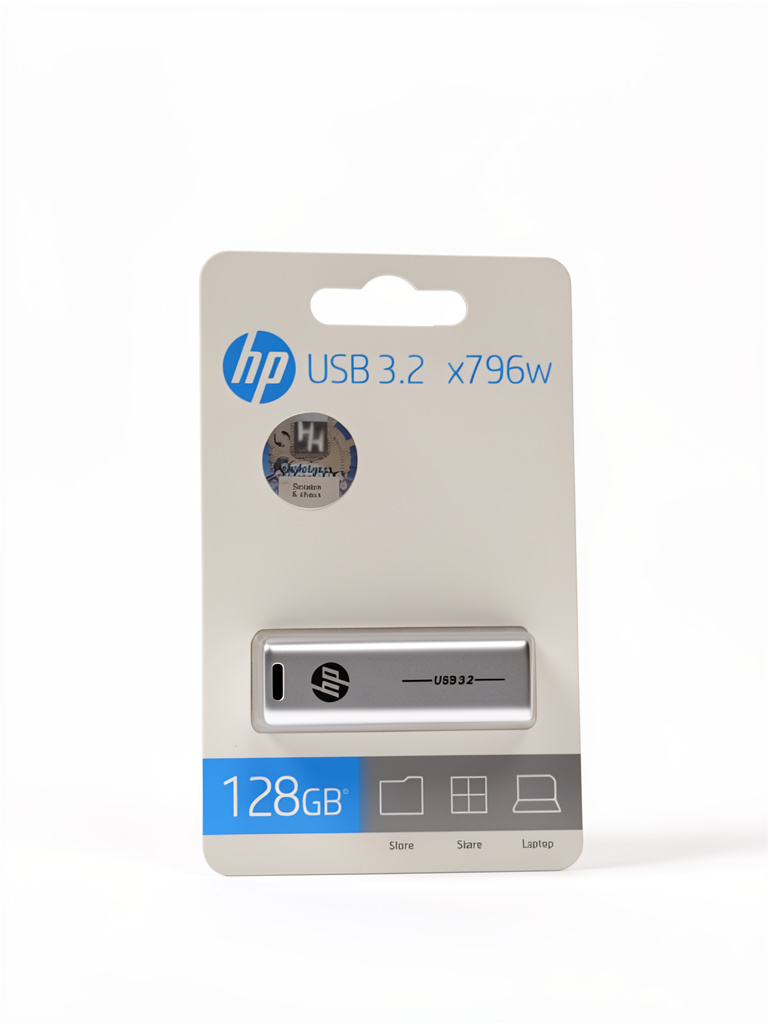 Usb hp 120gb metal