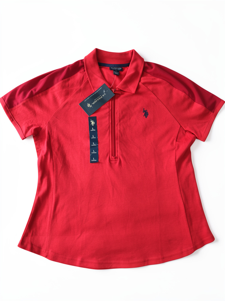 Polo con cierre Talla L