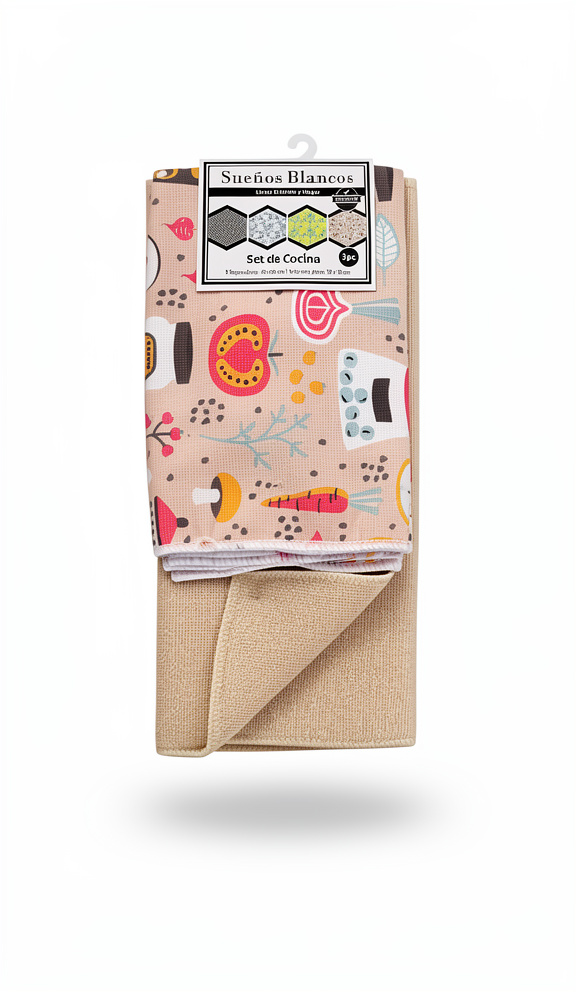 SET COCINA ABS+REPA BEIGE