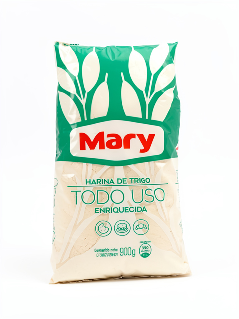 Harina de Trigo Mary Todo uso 900g